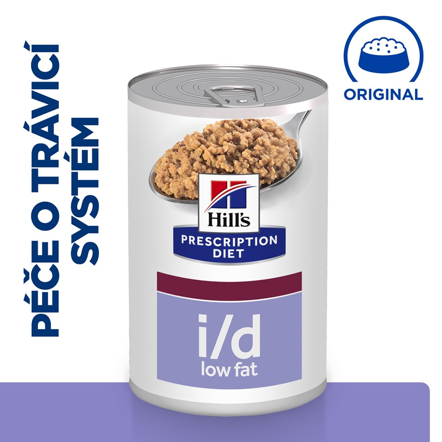 Hill&#039;s Prescription Diet i/d Low Fat konzerva 360g 