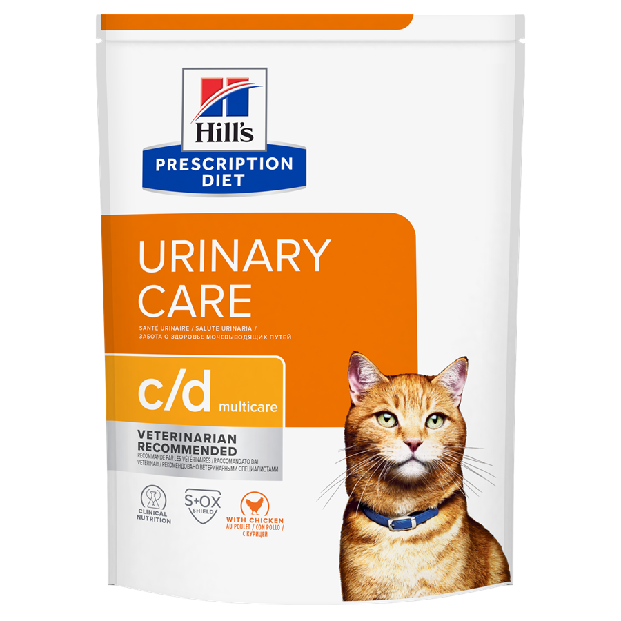 Hill&#039;s Prescription Diet c/d Multicare Péče o močový systém s kuřetem 3kg