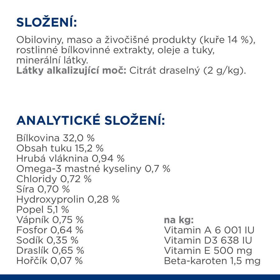 Hill&#039;s Prescription Diet c/d Multicare Péče o močový systém s kuřetem 3kg