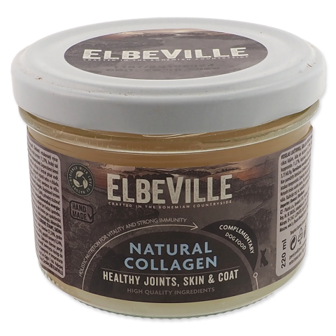 Sklenice Elbeville Healthy Joints, Skin &amp; Coat přírodní kolagen 220ml title=