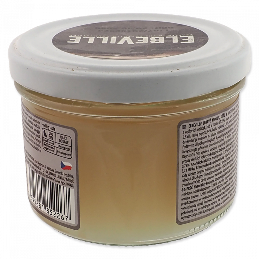 Sklenice Elbeville Healthy Joints, Skin &amp; Coat přírodní kolagen 220ml