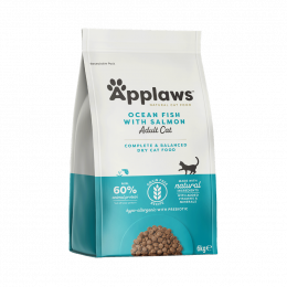 Krmivo Applaws Dry Cat mořské ryby, losos 6kg