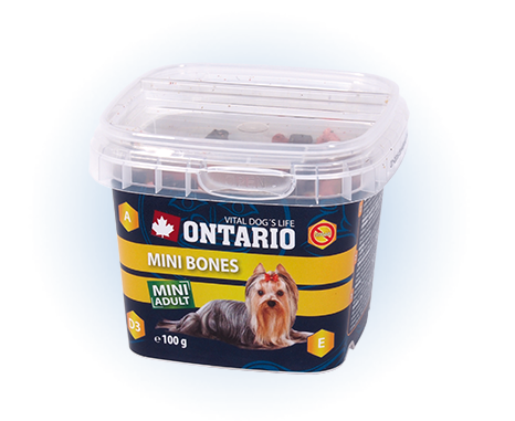 Ontario Snack Mini Bones 100 g Ontario Snack Mini Bones 100 g