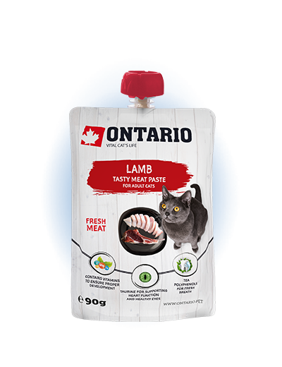 Pasta Ontario Lamb Fresh Meat Paste 90g title=