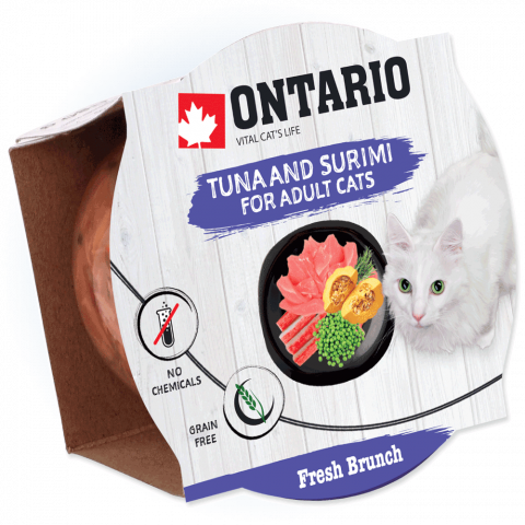 Ontario Fresh Brunch Tuna & Surimi 80g Ontario Fresh Brunch Tuna & Surimi 80g