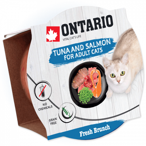 Ontario Fresh Brunch Tuna & Salmon 80g Ontario Fresh Brunch Tuna & Salmon 80g