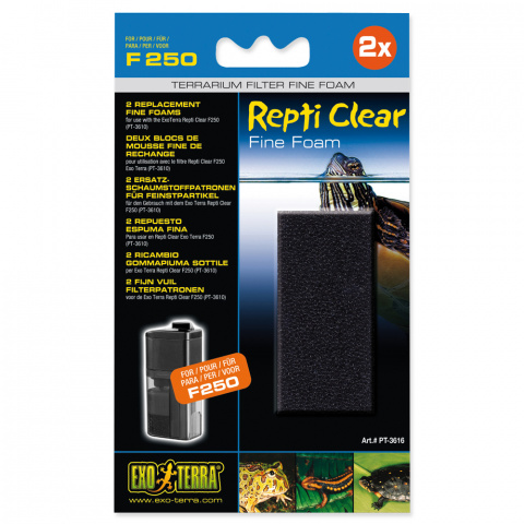 Terārija filtru pildījums - Soft Foam for Exo Terra Repti Clear F250