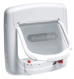 Дверца для животных - Staywell, PetSafe, Cat Flap with tunnel 917, white, 22,4 см x 22,4 см 