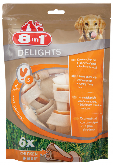 Лакомство для собак - 8in1 Delights bag S, 6 шт.