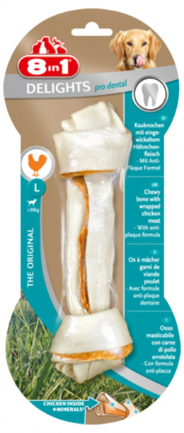 Gardums suņiem - 8in1 Dental Delights L, 1 gab.