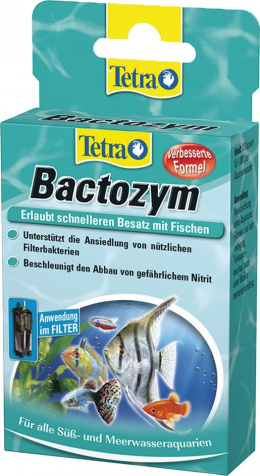 Ūdens kopšanas līdzeklis – Tetra Bactozym, 10 tab.