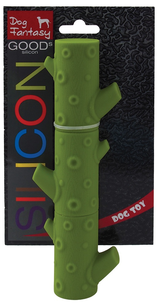 Игрушка для собак - DogFantasy Good's Силиконовая игрушка, 22*5.5*2.6cm, зеленый Игрушка для собак - DogFantasy Good's Силиконовая игрушка, 22*5.5*2.6cm, зеленый