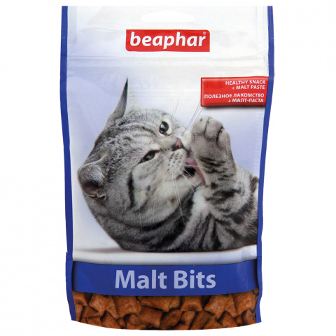 Gardums kaķiem – Beaphar Malt-Bits, 35 g title=