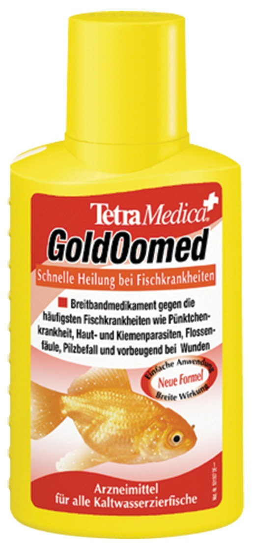 Средство для лечения рыбок - TetraMedica Gold Oomed 100ml Средство для лечения рыбок - TetraMedica Gold Oomed 100ml