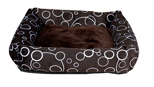 Guļvieta suņiem - Marino Bed, 55*55cm, brūna Guļvieta suņiem - Marino Bed, 55*55cm, brūna