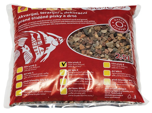 Грунт для аквариума - речной песок 4 3,3kg Грунт для аквариума - речной песок 4 3,3kg