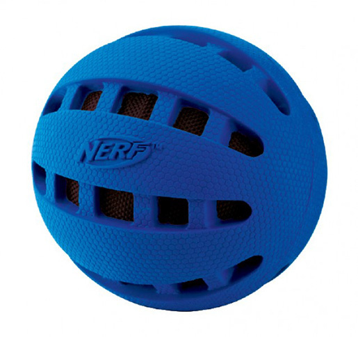 Rotaļlieta suņiem - NERF Crunchable Checker Ball, 6 cm Rotaļlieta suņiem - NERF Crunchable Checker Ball, 6 cm