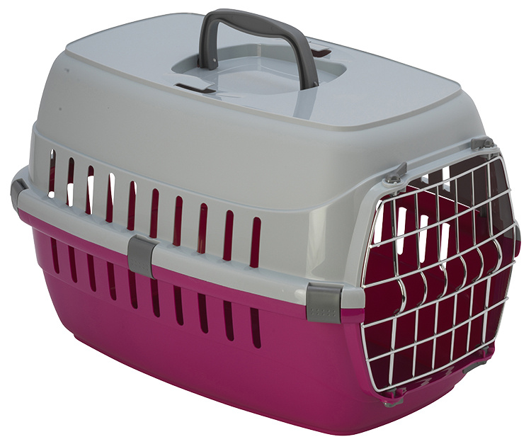 Transportēšanas bokss dzīvniekiem - DF Carrier, 51*31(h)*34cm, sarkana Transportēšanas bokss dzīvniekiem - DF Carrier, 51*31(h)*34cm, sarkana