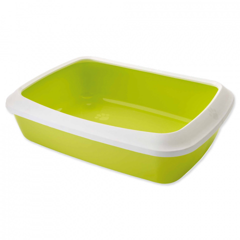 Tualete kaķiem – Savic Iriz 50 + rim, lemon green, 50 x 37 x 14 cm