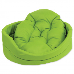Лежанка для собак – DogFantasy DeLuxe oval bed, 54 x 46 x 16 см, green