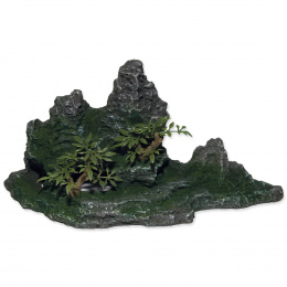 Декор для аквариума – Aqua Excellent Rock with Plant, 26,5 x 13,5 x 13 см