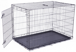 Клетка для собак – Dog Fantasy Folding Dog Crate, 122 x 84 x 76 см