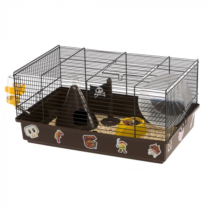 Клетка для грызунов – Ferplast Klec CRICETI 9 PIRATE, 46 x 29,5 x 23 cм Клетка для грызунов – Ferplast Klec CRICETI 9 PIRATE, 46 x 29,5 x 23 cм