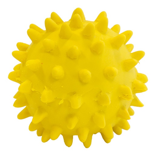 Игрушка для собак – Dog Fantasy Good&#039;s Latex hedgehog balls with sound, mix color, 6 см