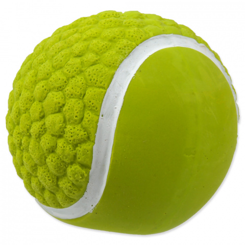 Игрушка для собак – Dog Fantasy Good&#039;s Latex tennis ball with sound, green, 7,5 см title=