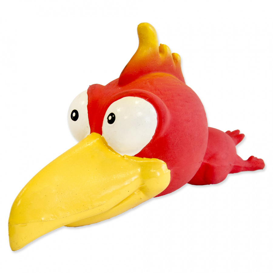 Rotaļlieta suņiem – Dog Fantasy Good's Latex big head bird with sound, mix color, 18 cm Rotaļlieta suņiem – Dog Fantasy Good's Latex big head bird with sound, mix color, 18 cm