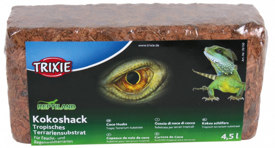 Субстрат для террариума – TRIXIE, Coco Husks, Tropical Terrarium Substrate, 4,5 л Субстрат для террариума – TRIXIE, Coco Husks, Tropical Terrarium Substrate, 4,5 л