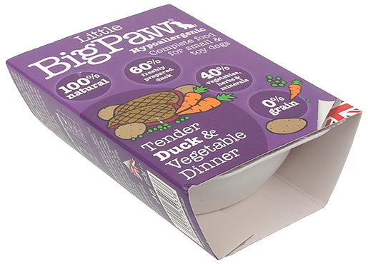 Konservi suņiem - Little Big Paw Tender Duck & Vegetable Dinner, 150g Konservi suņiem - Little Big Paw Tender Duck & Vegetable Dinner, 150g