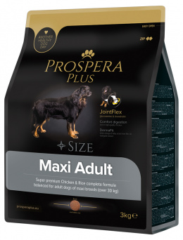 Barī­ba suņiem - Prospera Plus Maxi Adult, 3 kg