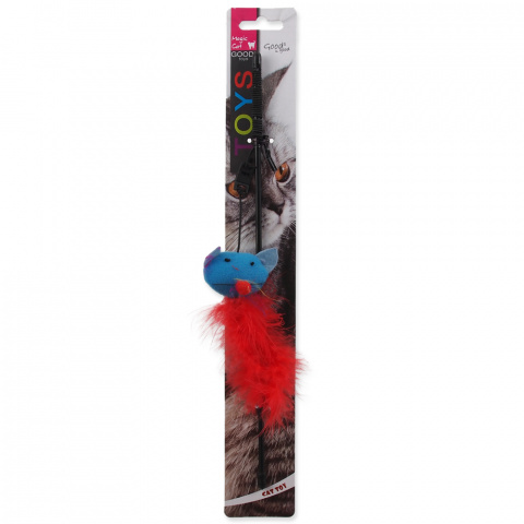 Rotaļlieta kaķiem - Magic Cat Toy stick with catnip, 30 cm