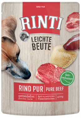 Консервы для собак – Rinti Leichte Beute c говядиной, 400 г