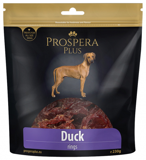Лакомство для собак – Prospera Plus Duck Rings, 230 г title=