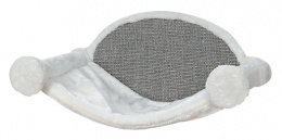 Guļvieta kaķiem – TRIXIE Hammock for Wall Mounting, 54 x 28 x 33 cm, White/Grey