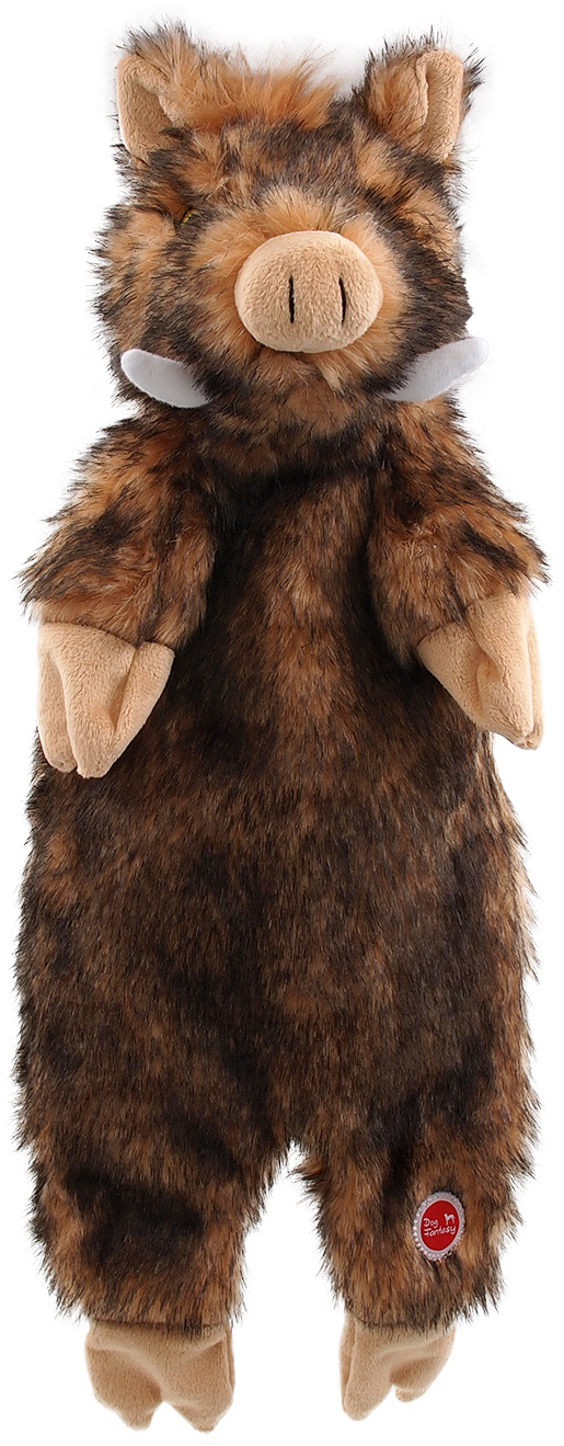 Rotaļlieta suņiem – Dog Fantasy Good&#039;s Skinneeez wild boar plush, 50 cm