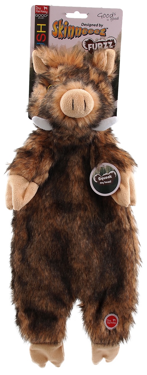 Игрушка для собак – Dog Fantasy Good&#039;s Skinneeez wild boar plush, 50 см