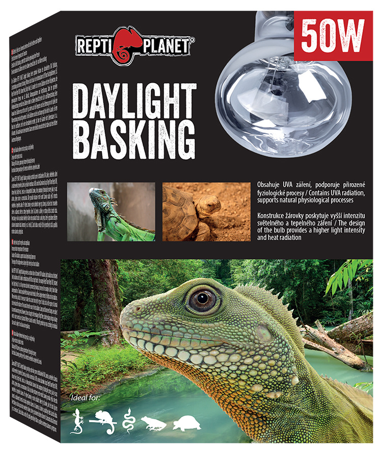 Лампа для террариумов - ReptiPlanet Daylight Basking Spot, 50W Лампа для террариумов - ReptiPlanet Daylight Basking Spot, 50W