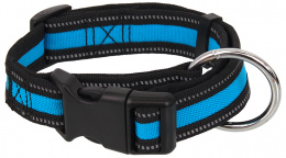 Ошейник для собак – Dog Fantasy Collar Neoprene S, 2 x 27–37 см, blue
