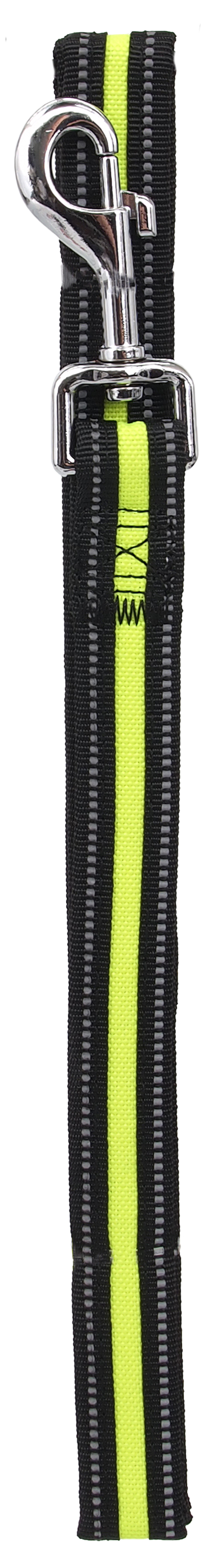 Поводок для собак – Dog Fantasy Leash Neoprene S, 2 x 120 см, lime Поводок для собак – Dog Fantasy Leash Neoprene S, 2 x 120 см, lime