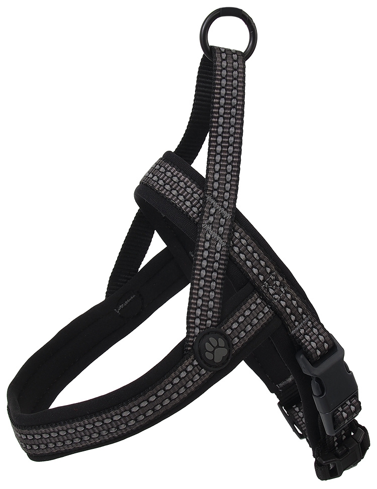 Шлейка для собак – Active Dog Harness Neoprene XL, 3,2 x 88–110 см, grey Шлейка для собак – Active Dog Harness Neoprene XL, 3,2 x 88–110 см, grey