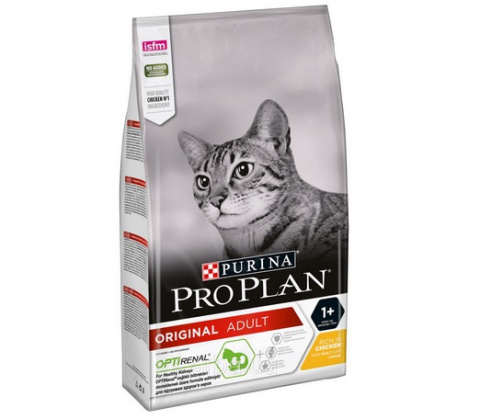Корм для кошек – Pro Plan ORIGINAL Cat Chicken RENAL, 1,5 кг title=
