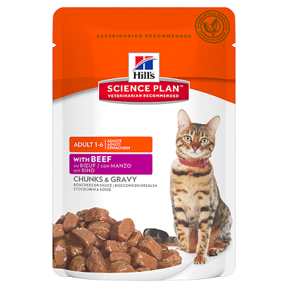 Консервы для кошек – Hill&#039;s Science Plan Optimal Care, Beef, 85 г