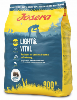 Корм для собак – Josera Adult Light and Vital, 900 г