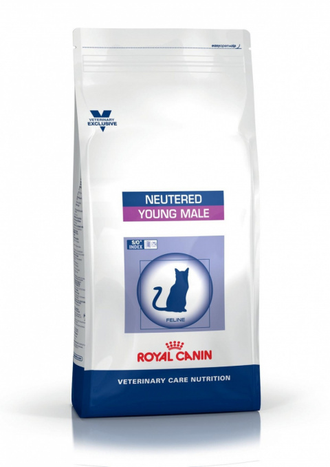 Veterinārā barība kaķiem - Royal Canin Veterinary Diet Feline Neutered Young Male, 1,5 kg