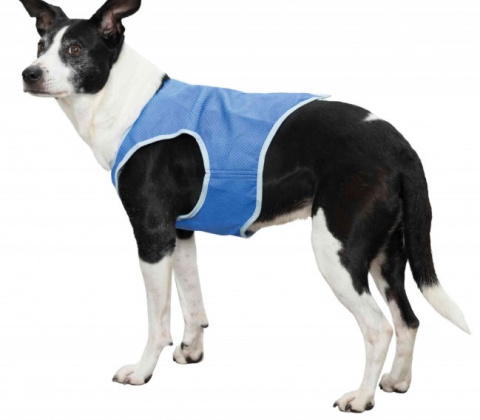 Охлаждающий жилет для собак - Trixie Cooling Vest, 30 см, синий
