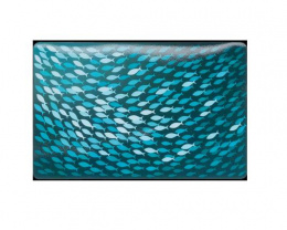 Коврик под миски - Trixie Place mat FISH, 44 x 28 см