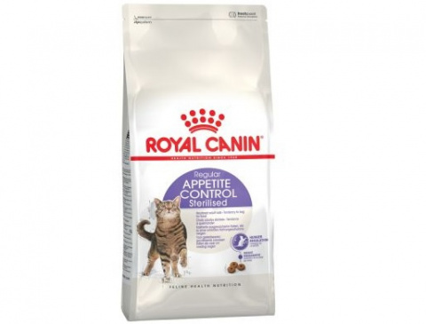 Barība kaķiem - Royal Canin Sterilised Appetite control, 0.4 kg